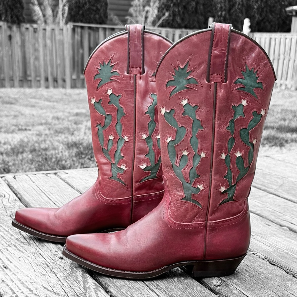 Tony Mora "Picolino" Women’s Cowboy Boots Handmade In Spain